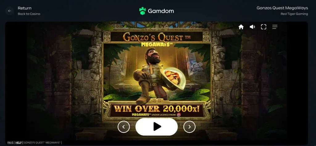 Gamdom Casino Slots