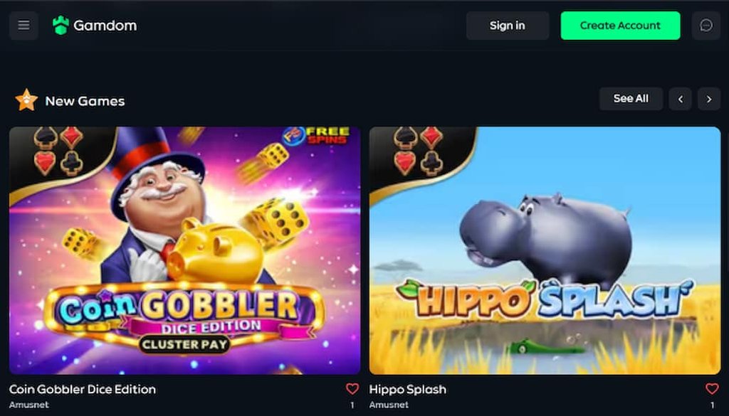 Gamdom slots