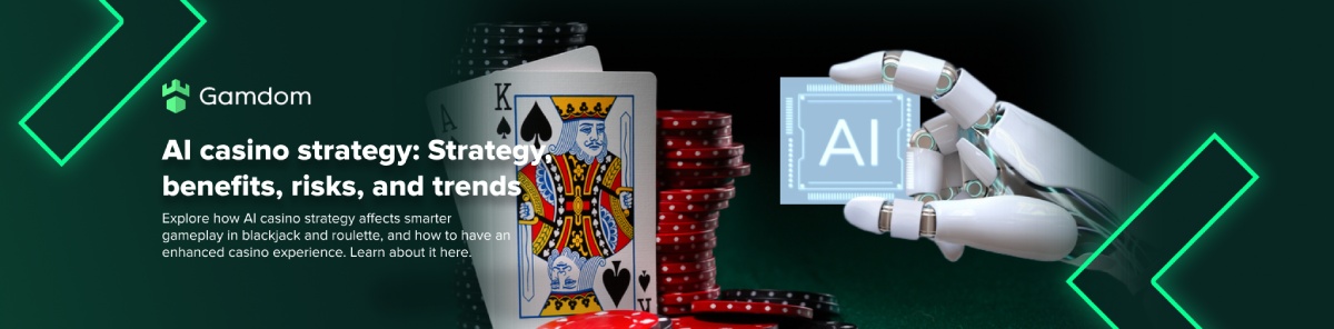 AI casino strategy: What Gamdom players should know