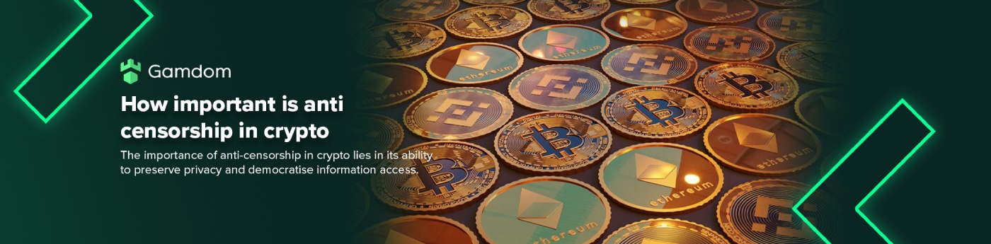 The importance of anti censorship in crypto The importance of anti censorship in crypto