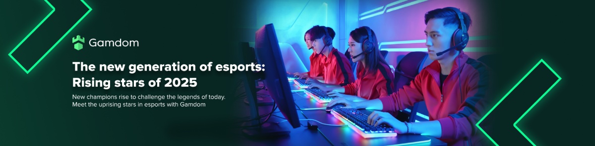 Upcoming esports players in 2025: Meet future stars at Gamdom