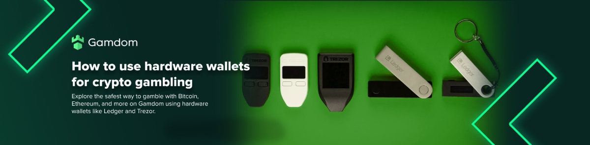 Secure crypto gambling with hardware wallets | Gamdom guide