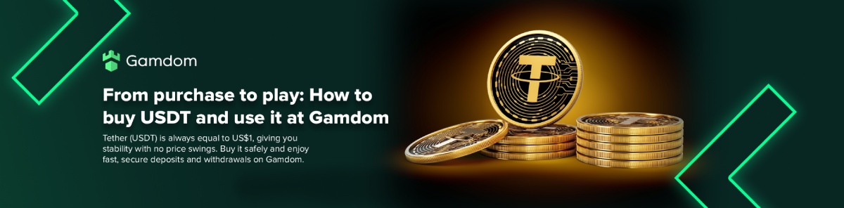 How to buy USDT for smooth betting and payments at Gamdom