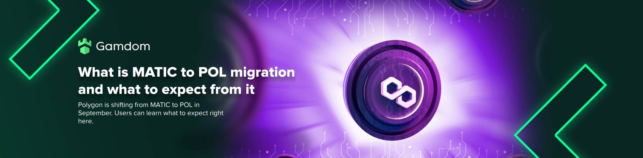 What is MATIC to POL migration and what to expect from it?