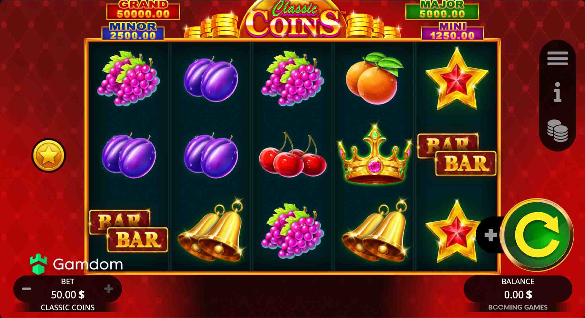 Gamdom Classic Slots Image