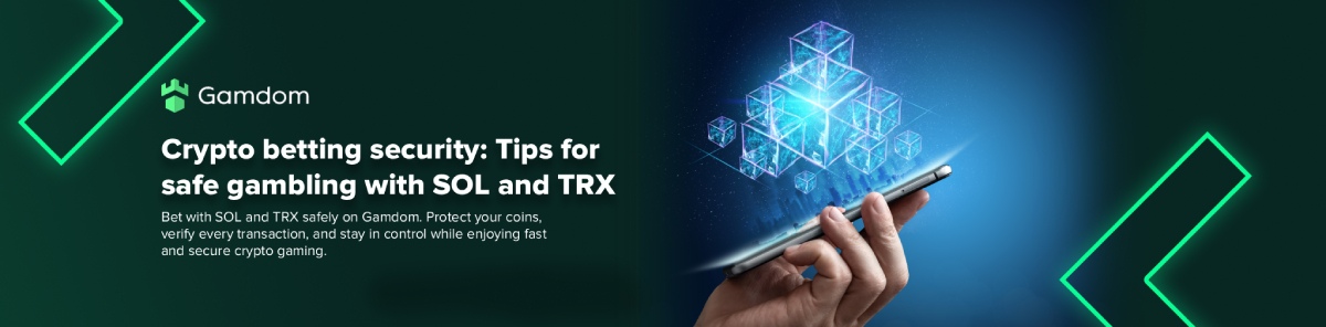Crypto betting security: How to protect your SOL and TRX online