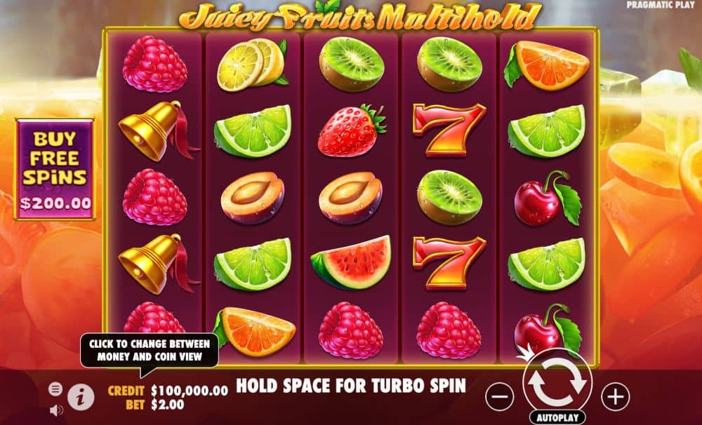 Slot Gamdom Juicy Fruits Multihold