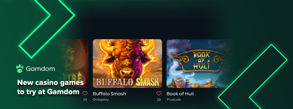 Nuovi Giochi da Casinò su Gamdom