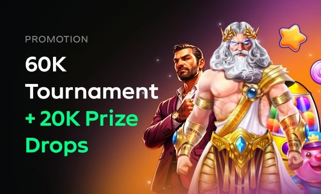 Gamdom free spins promotion visual